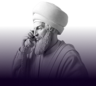 White Marble Statue Holding Landline